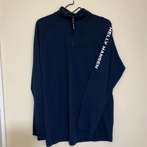Helly Hansen 1/4 zip pull over long sleeve shirt!
